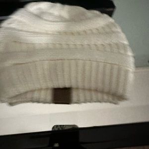 C.C whit hat. Great shape. One size fits all. $10